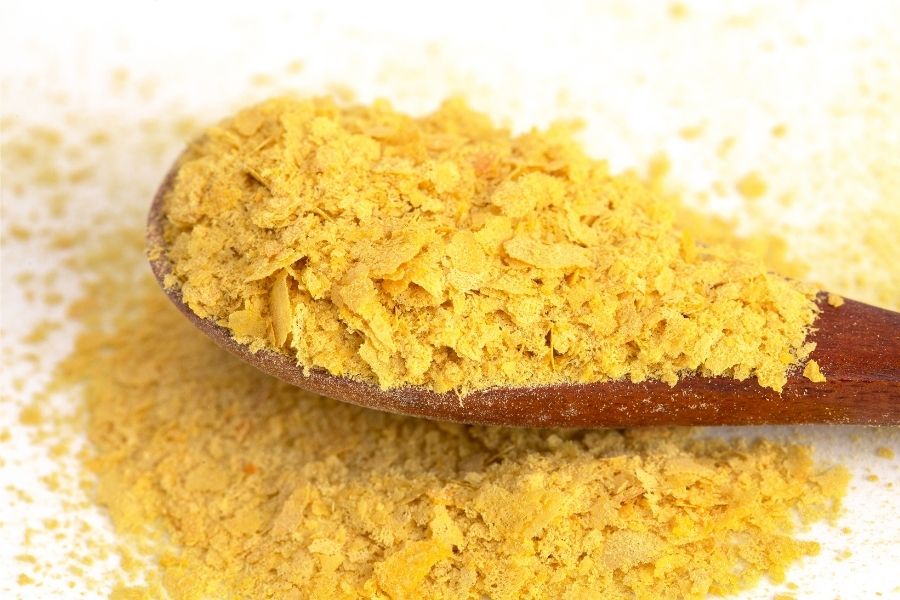 spoonful of nutritional yeast