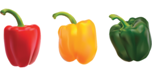 colourful bell peppers