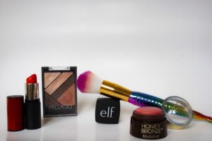 assorted cosmetics