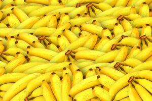 bunch of ripe bananas