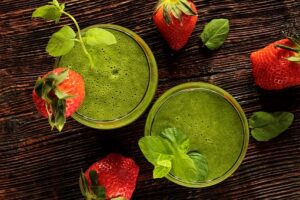 Green super food smoothie