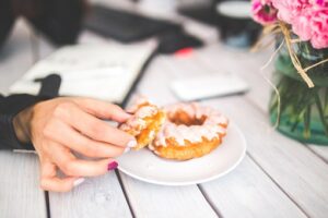 iced donut