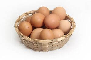 basket of eggs