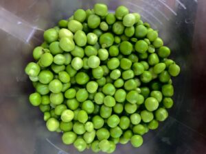 frozen peas