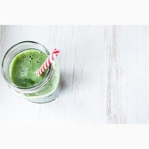 green hemp protein shake