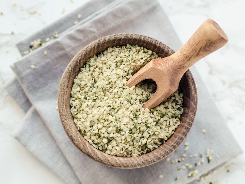 hulled hemp seeds