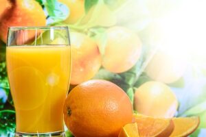 freshly squeezed orange juice