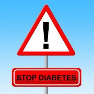 stop diabetes sign