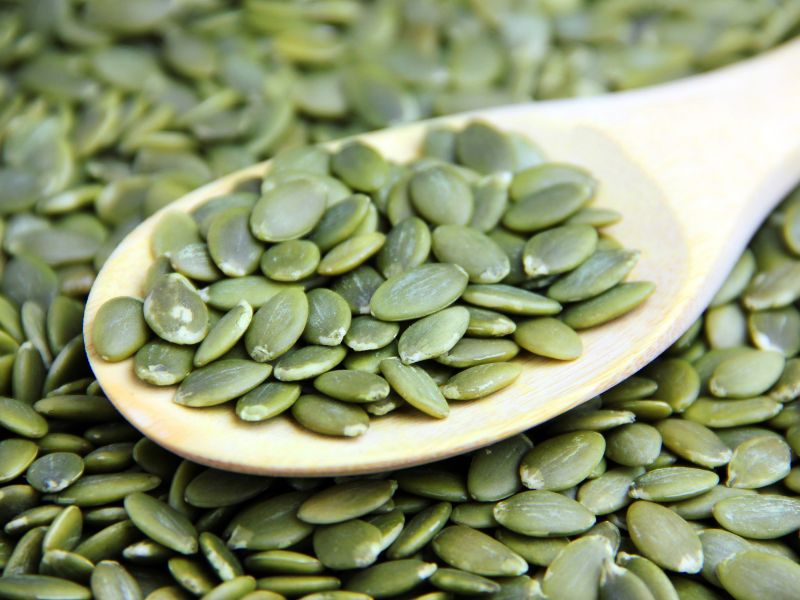 raw pumpkin seeds