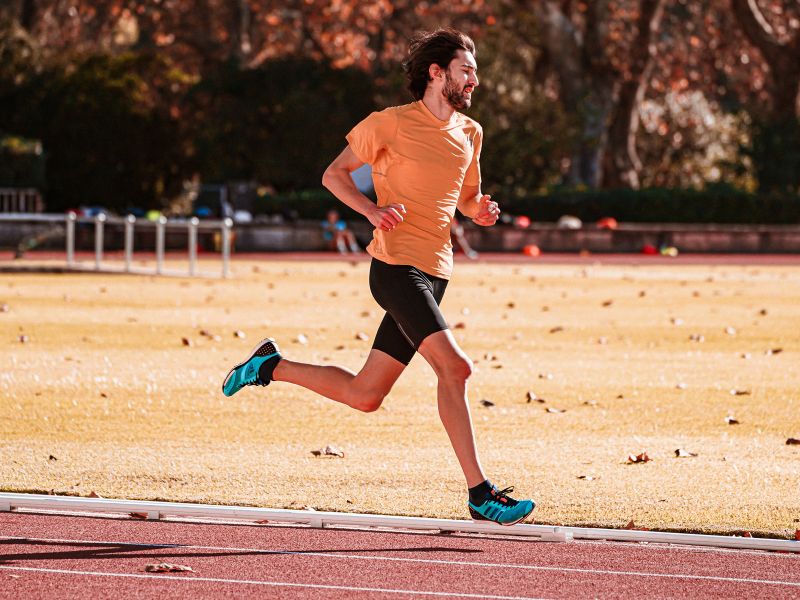 man running