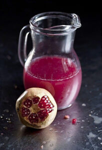 jug of pomegranate juice