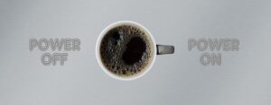 cup of black coffee