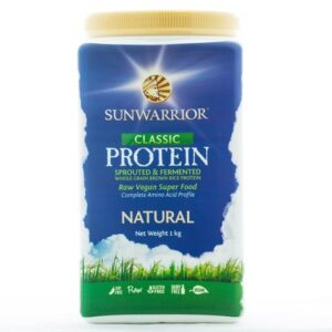 sprouted and fermented brown rice protein