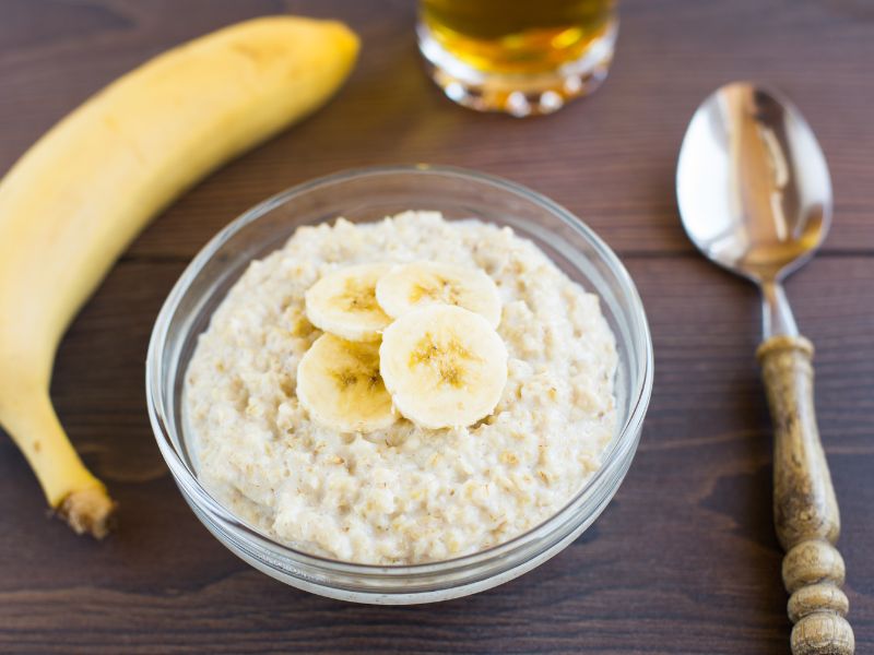 banana quinoa bowl