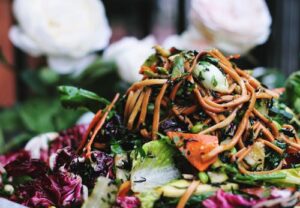 vegetable noodle stir-fry