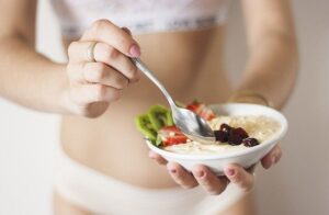 bowl of healthy food