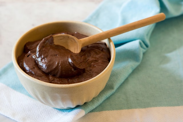 avocado and chocolate pudding