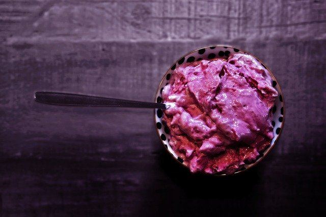 blueberry sorbet