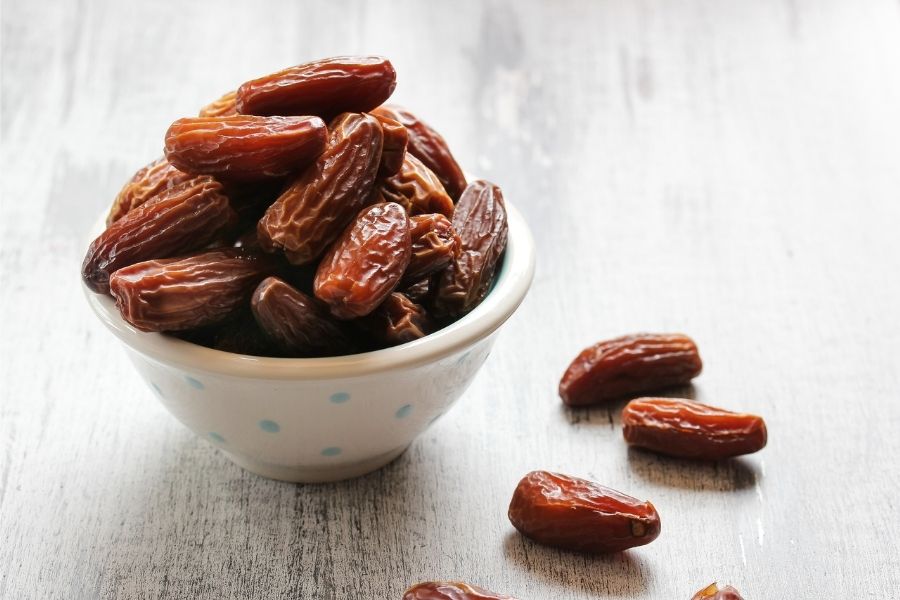 bowl of dates