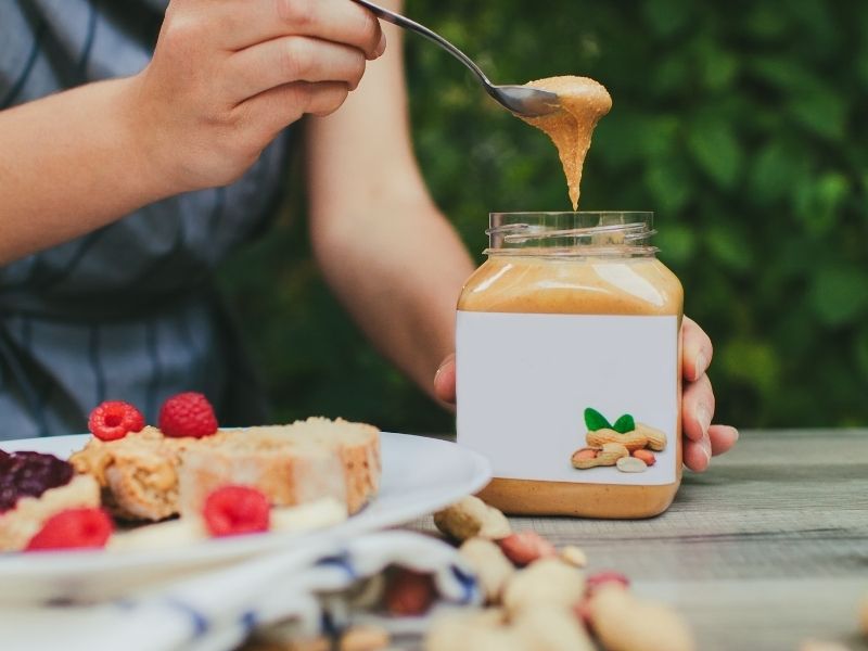 jar of peanut butter