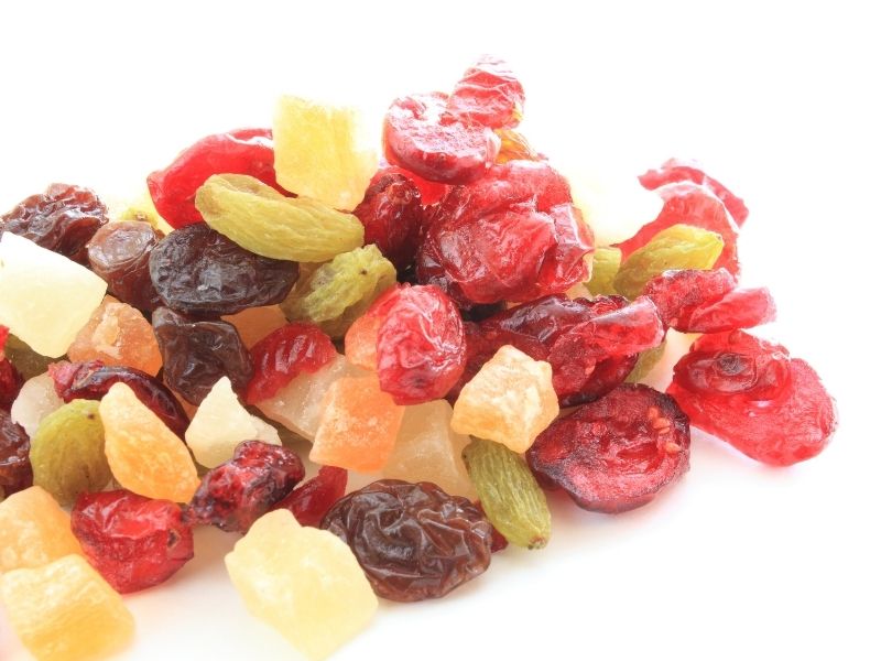 mixed dried fruits