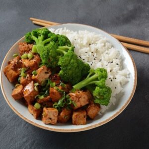 Sticky Teriyaki Tofu & Broccoli Stir-Fry