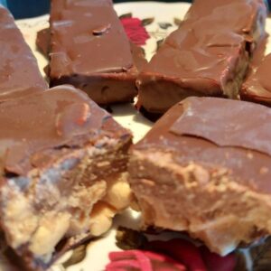 high protein snickers copy cat bars