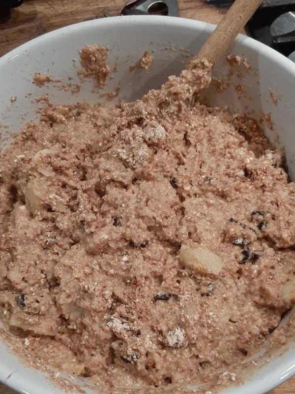 raw cake mix