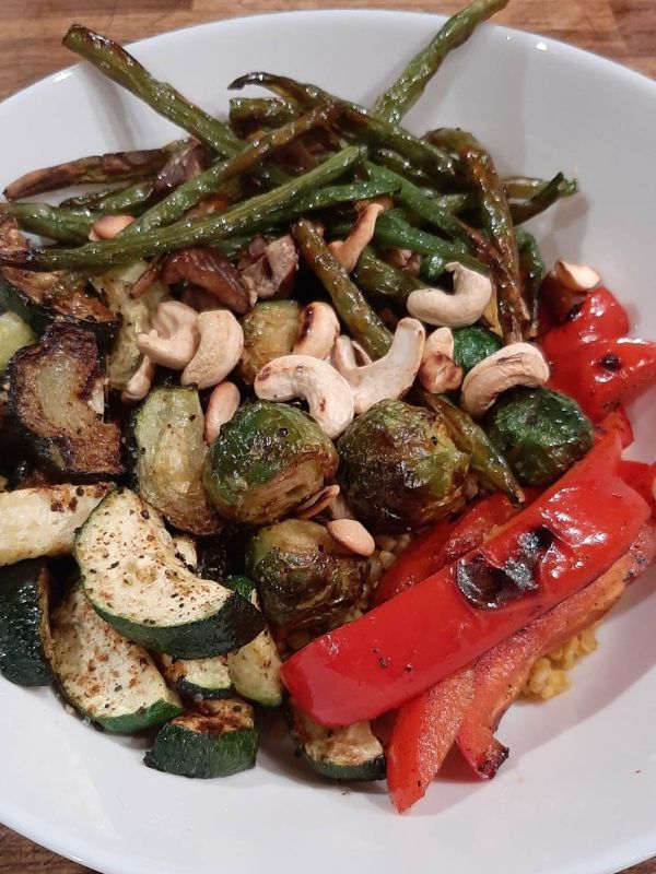 green bean Buddha bowl