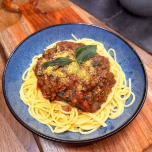 Lentil-Walnut Bolognese Sauce Recipe