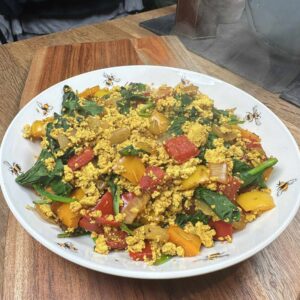 The BEST Textured Scrambled Tofu Recipe